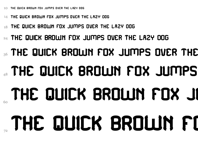 Please Forgive Me font waterfall